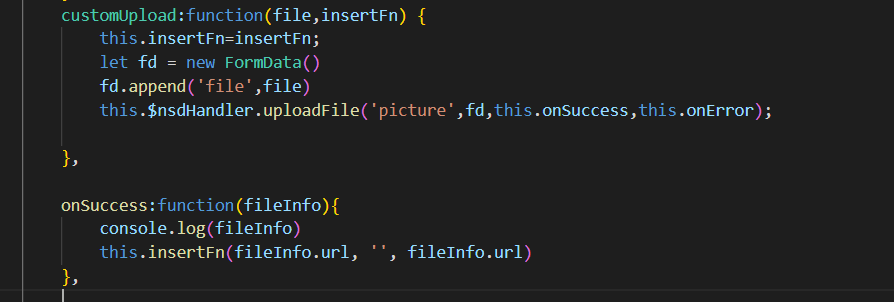 VUE前端编程：wangEditor5 定制图片上传