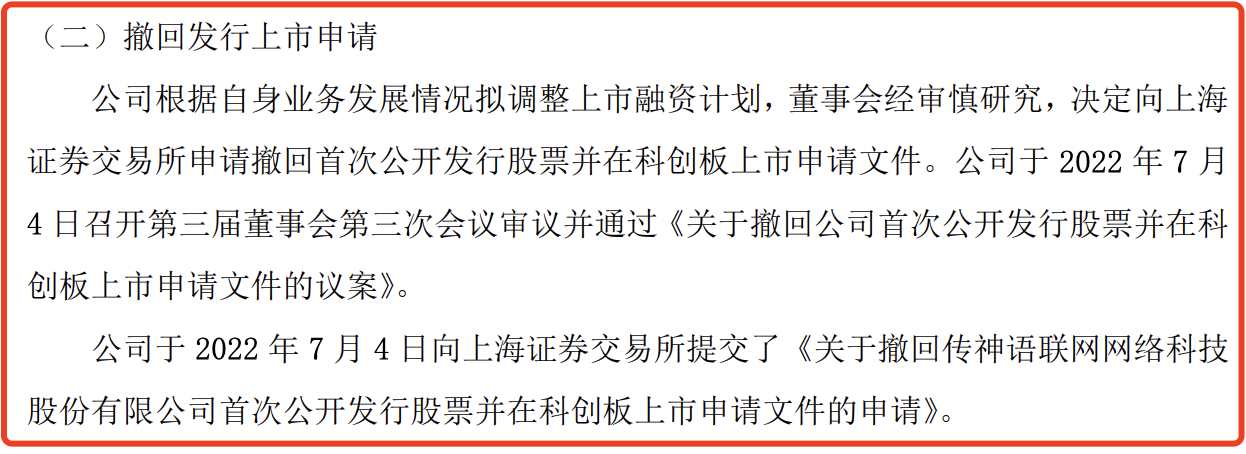 传神语联撤回科创板上市申请：复牌后股价跌七成，市值降至6亿元