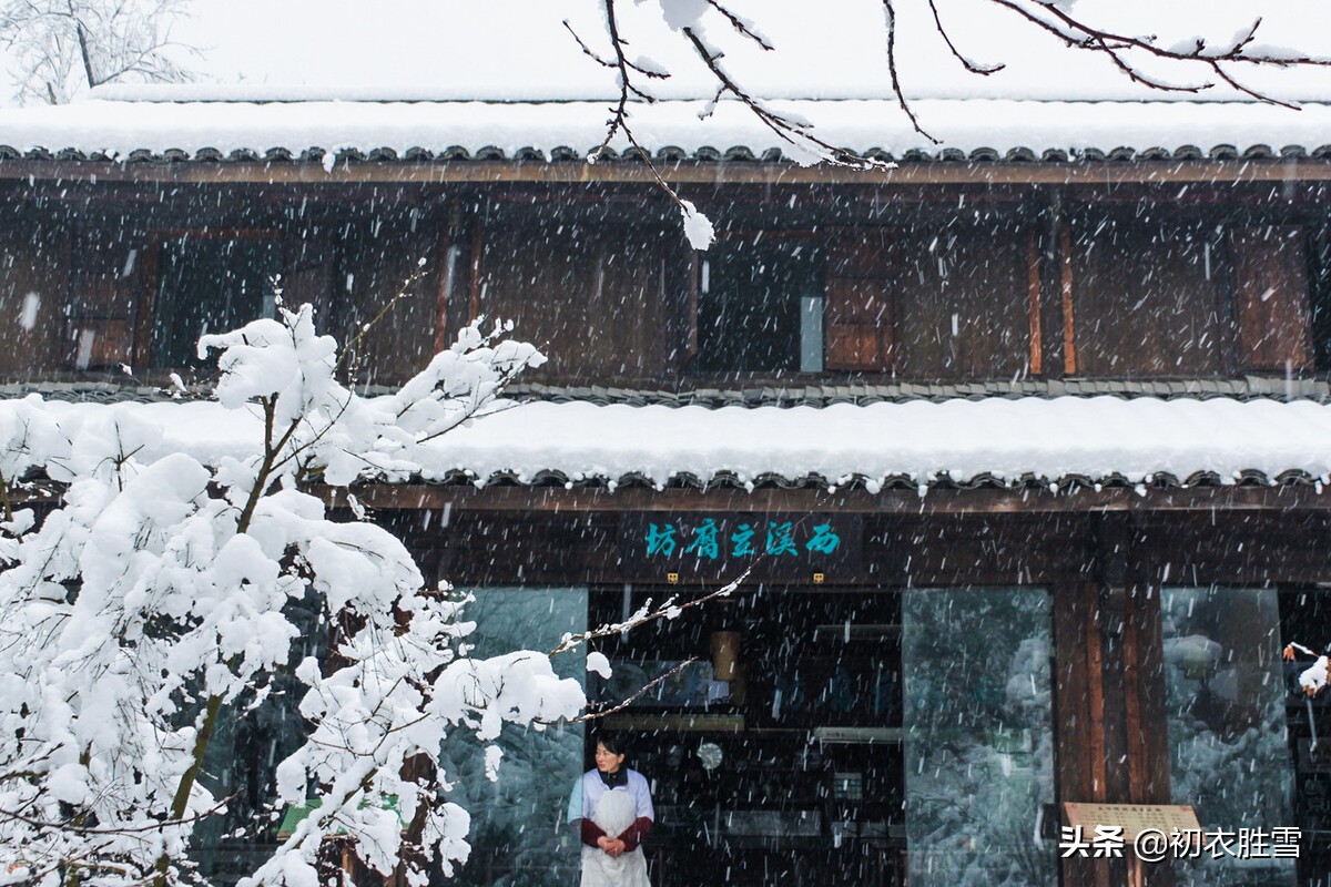 唯美春雪唐诗七首：春雪满空来，触处似花开