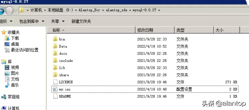 MySQL 8.0.27 zip 版本安裝
