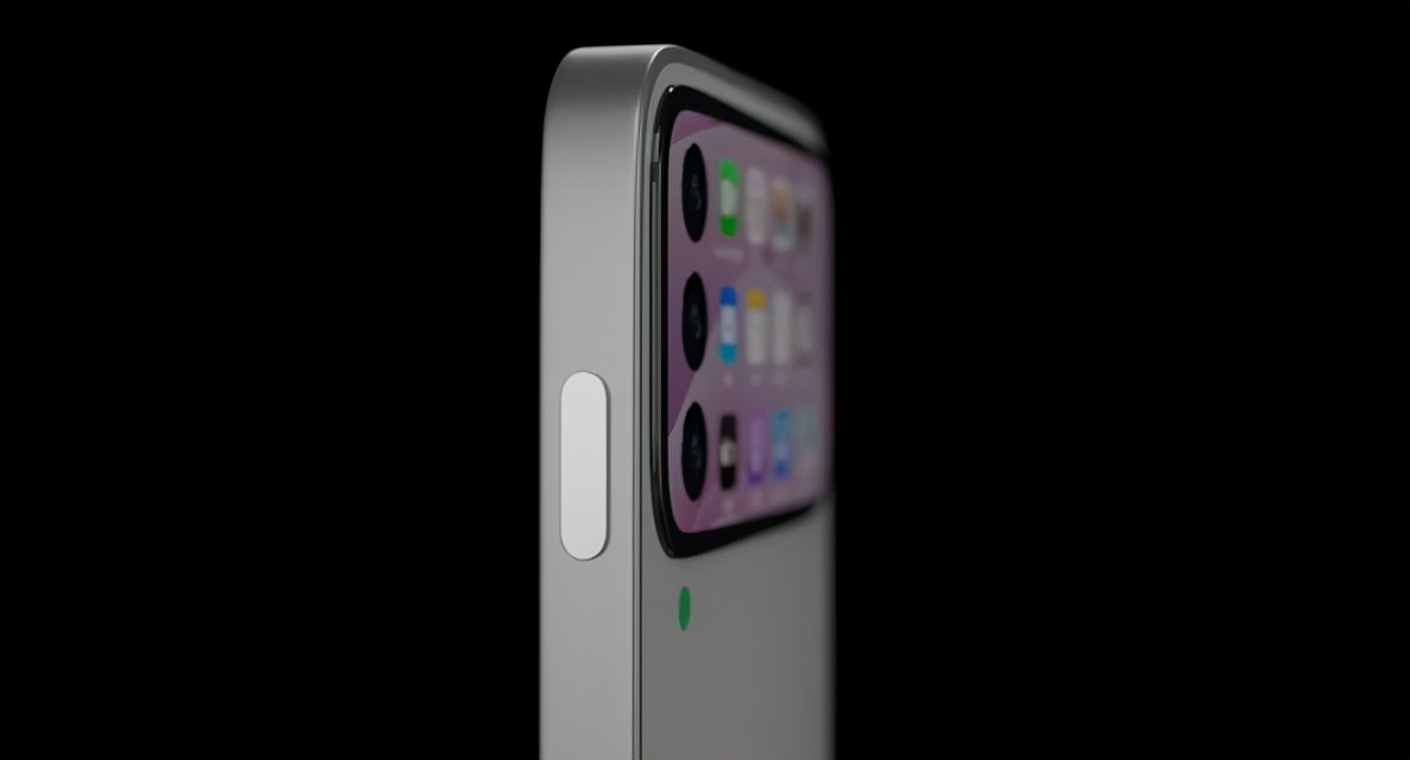 iPhone15ProMax概念机：这样的双屏幕才豪横，后置3摄融入2寸副屏