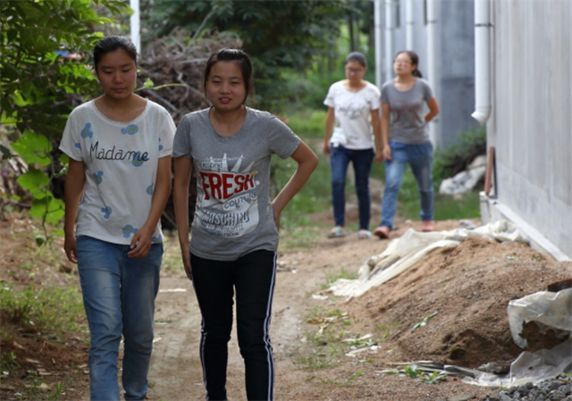2017年山东农村四胞胎姐妹花同时考上大学，父母给他们买了部手机
