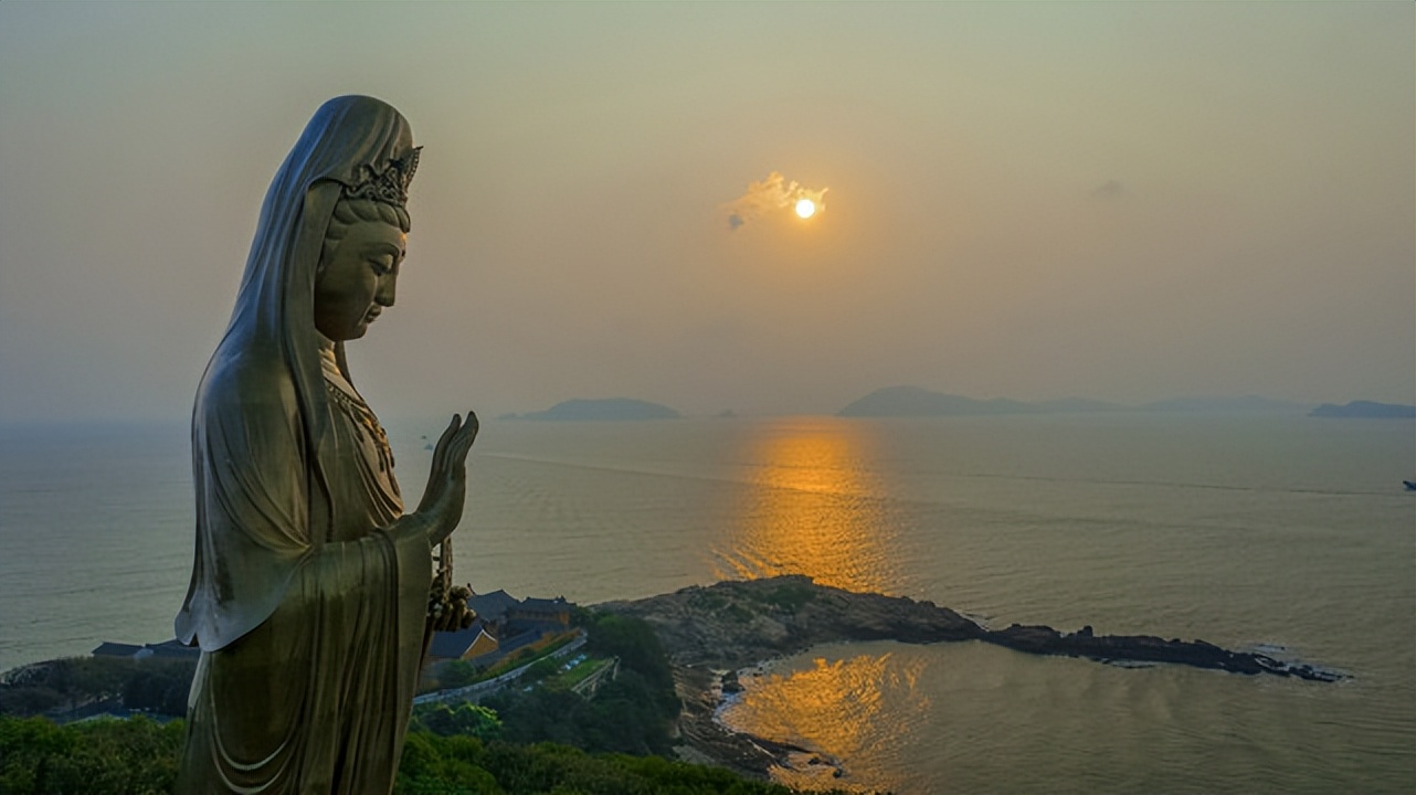 普陀山南海觀音像