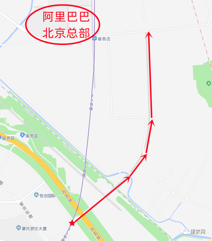注意！望京这里封路施工，未来将直通阿里巴巴北京总部