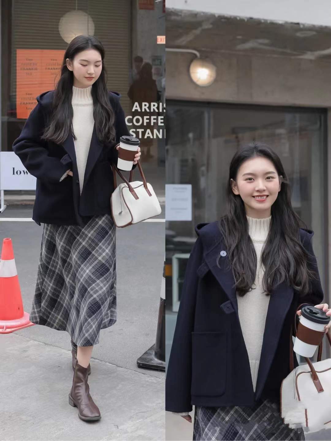 冬天里的“蓝色系”成时尚新宠，显白又治愈，也太好看了吧