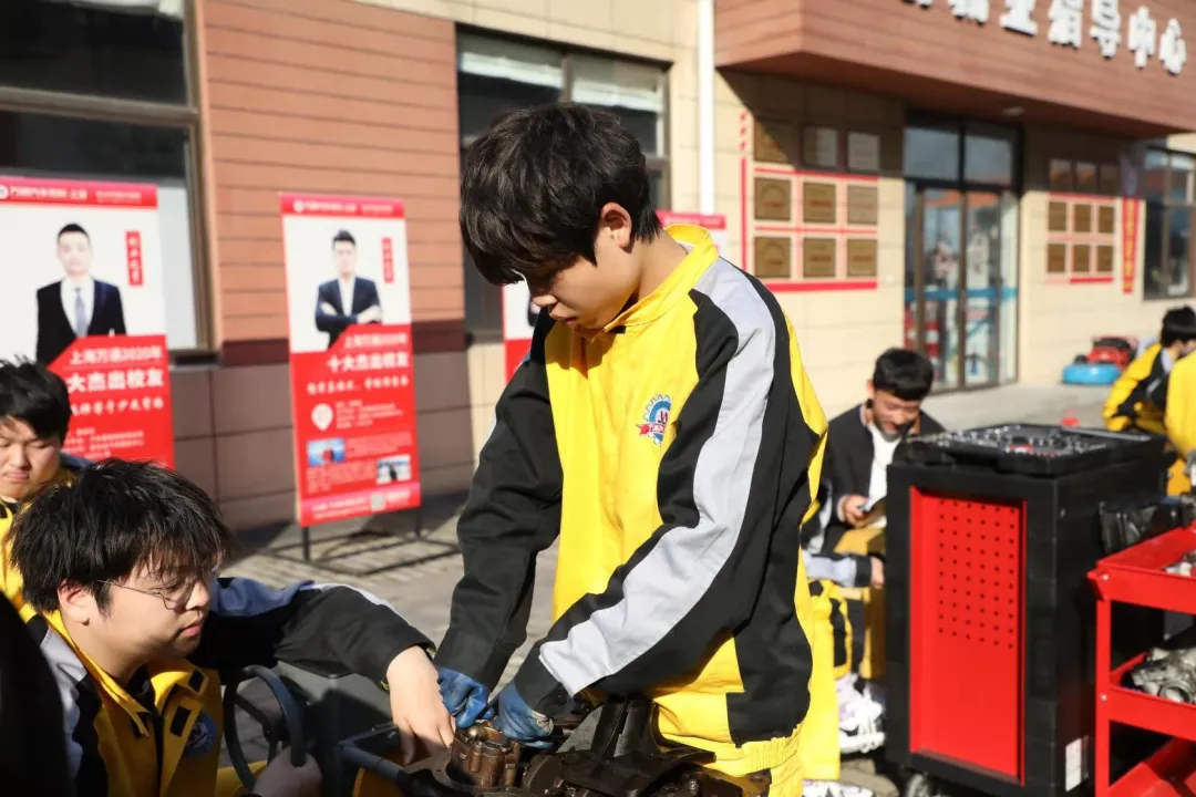 上海万通汽修学校 | 愿你不负所学，期末加油