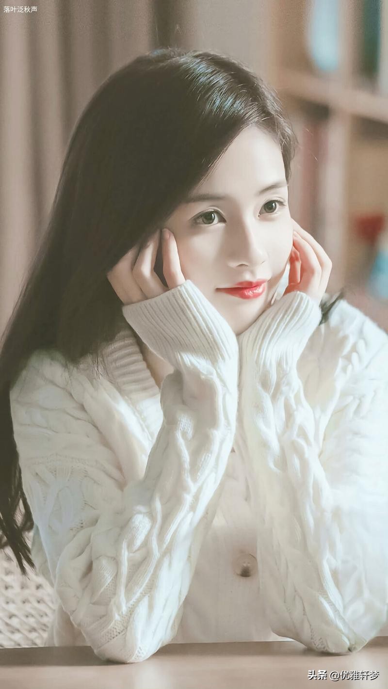 率真女孩白鹿，有演技不做作