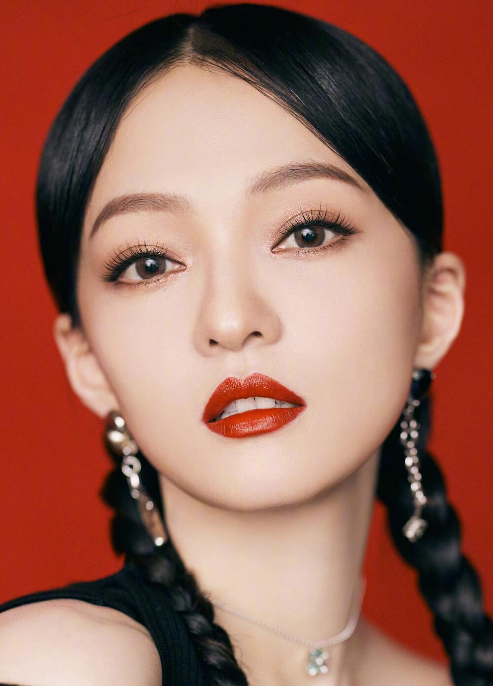 拥有"铜铃大眼"的女星,我只服这8位,眼睛就占了脸蛋的一半