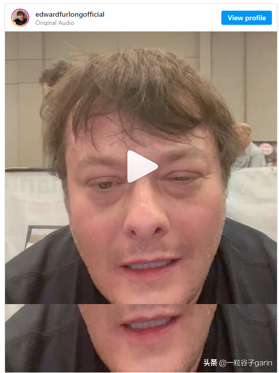 终结者 2：审判日明星 Edward Furlong 在成瘾战后庆祝清醒四年