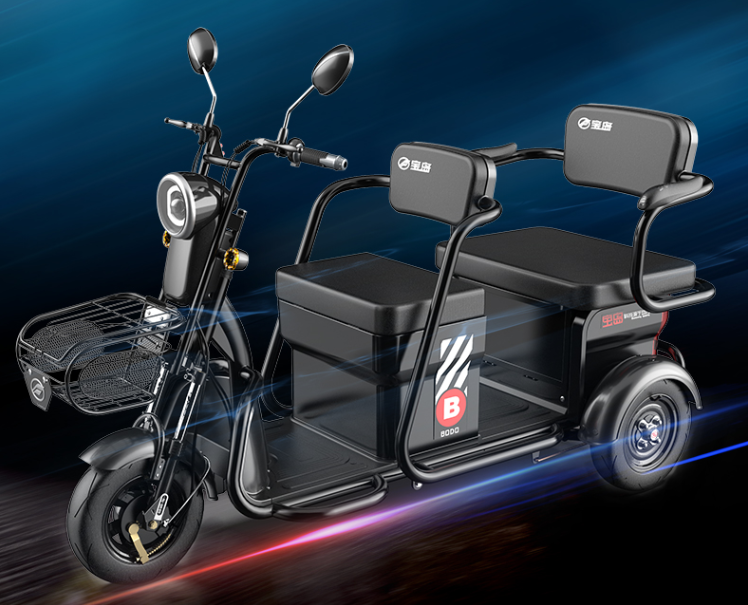 淮海是偏向于货运三轮车,而宝岛则是赶上了休闲三轮车品类的兴起红利