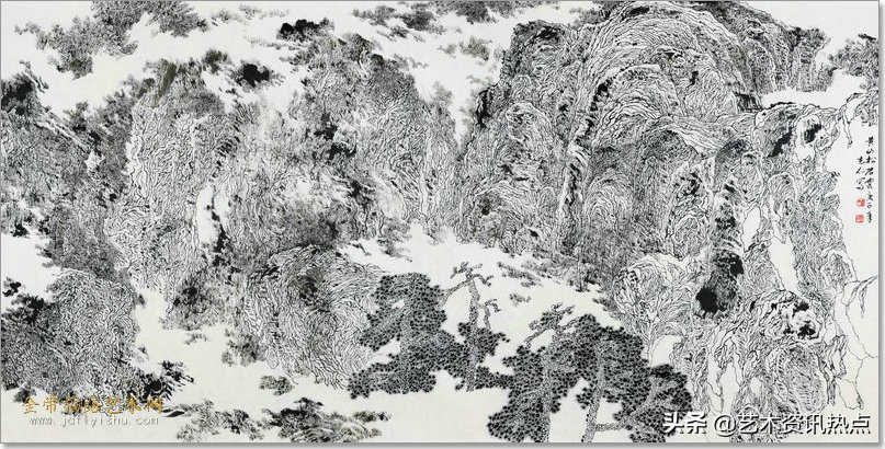 生命的纹理 心灵的气象-刘克仁先生山水画近作展