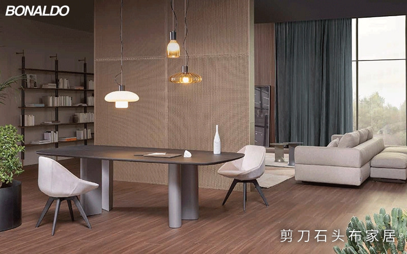 意大利进口家具，4款意式长方形餐桌设计，好看又个性