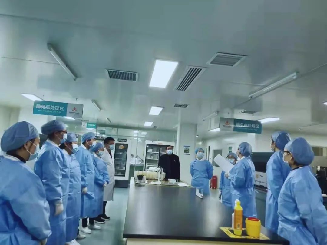 渭南市中心血站检验科开展生物安全应急演练