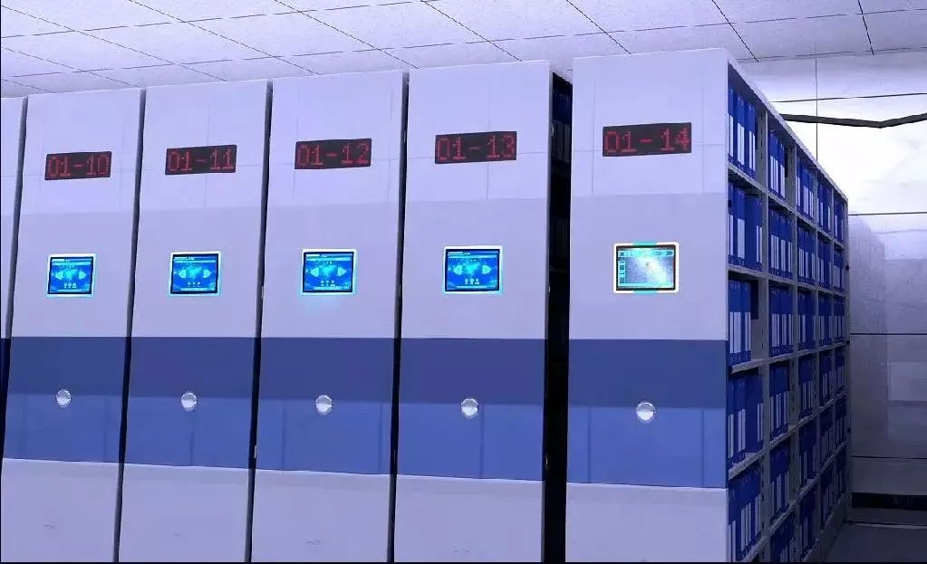 现代智能密集架，科技技术让档案管理更科学