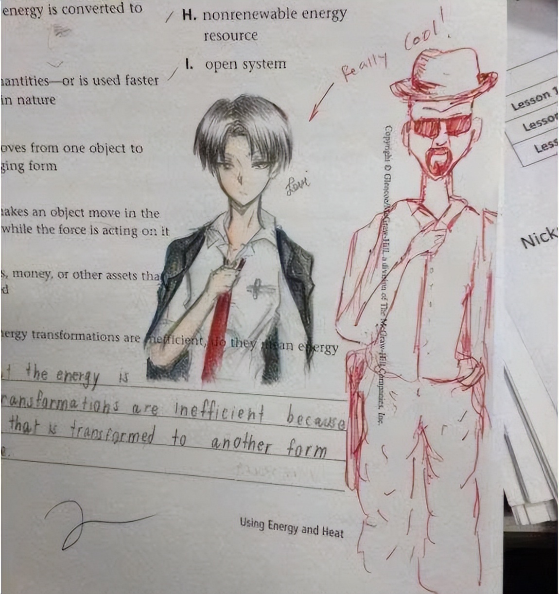 在卷子上也能画？中学生“倒数第一”试卷火了，美术老师眼前一亮