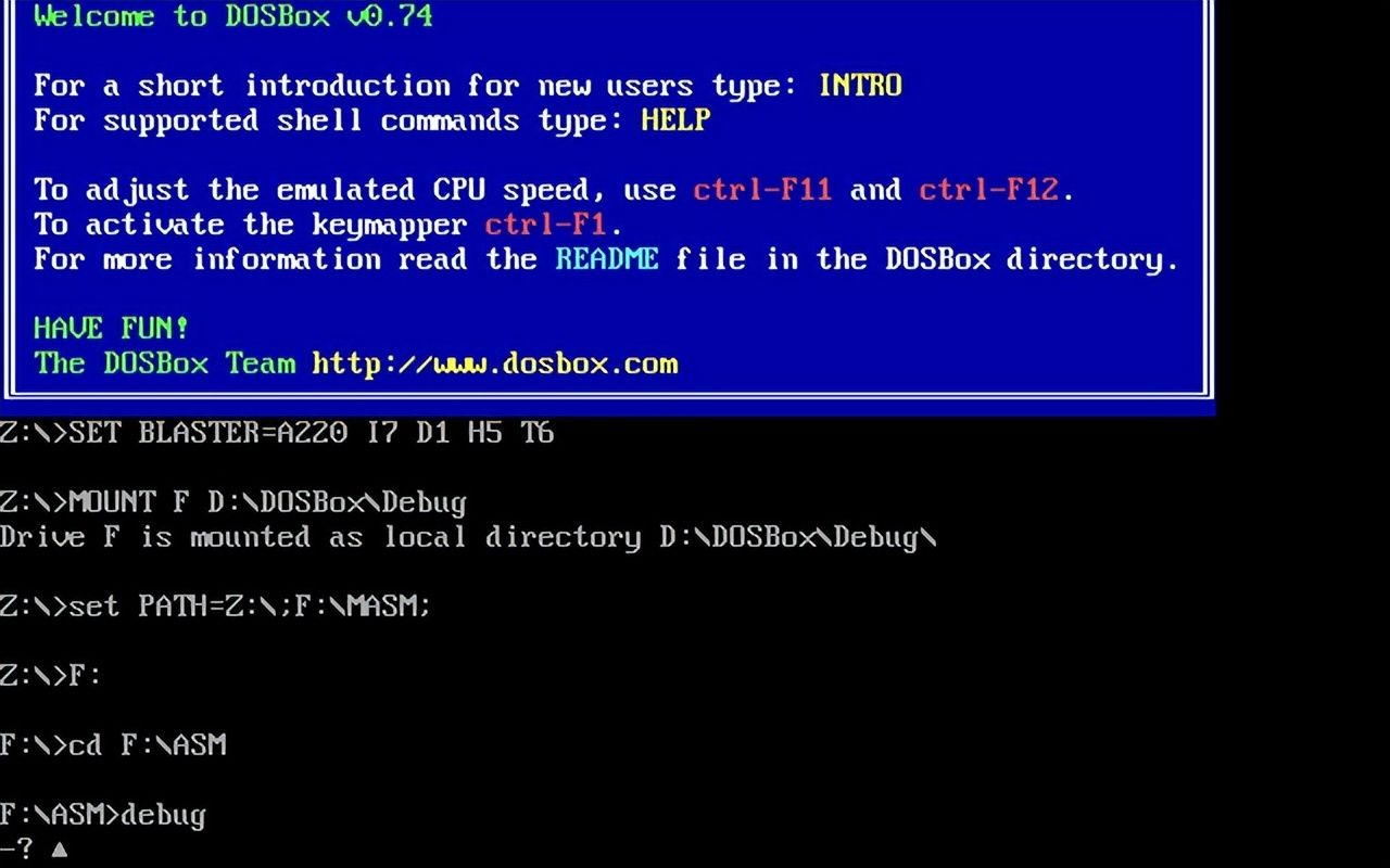 Windows10下搭建匯編語言開發環境