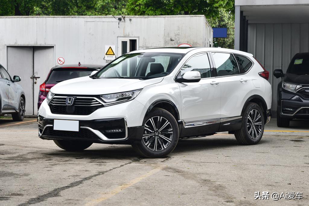 便宜自动挡日系家用SUV，大空间油耗1.3L好养，实拍本田CR-V PHEV