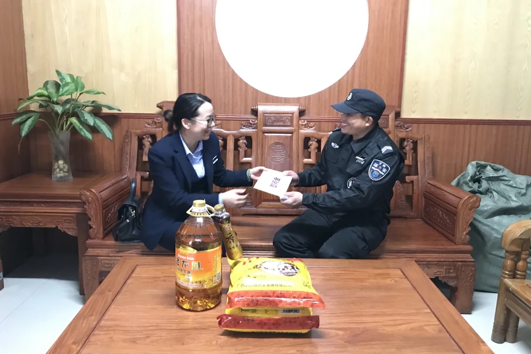 新春慰问暖人心 感恩同行有温情