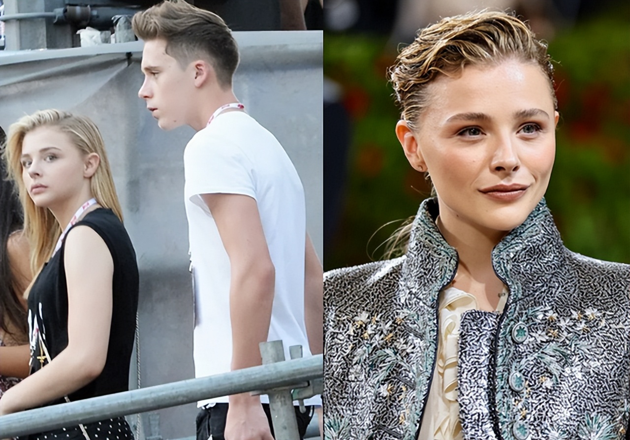 小贝昔日儿媳晒近照，一头金发好美！瘦20斤回到锥子脸，侧颜杀