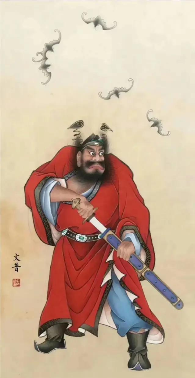 钟馗图片(国画钟馗欣赏129幅！喜欢的收藏)