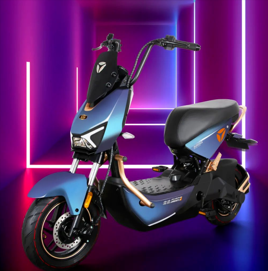 第一款车:雅迪冠智极光4.