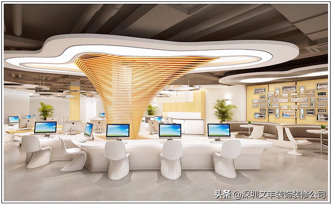 深圳装修公司 _ 多款样式的公共办公区，总有一款你会喜欢