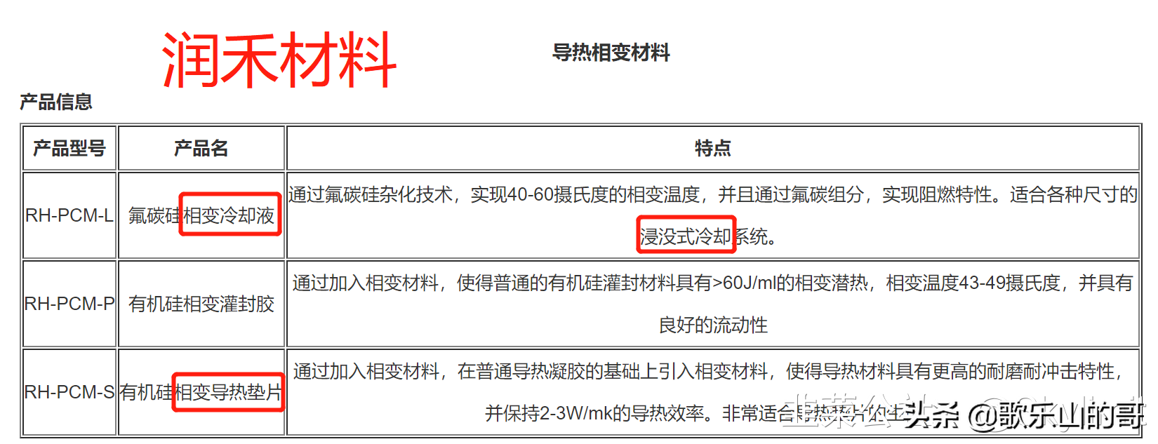 润禾材料提供浸没式相变冷却液，在动力电池的商业化应用即将展开