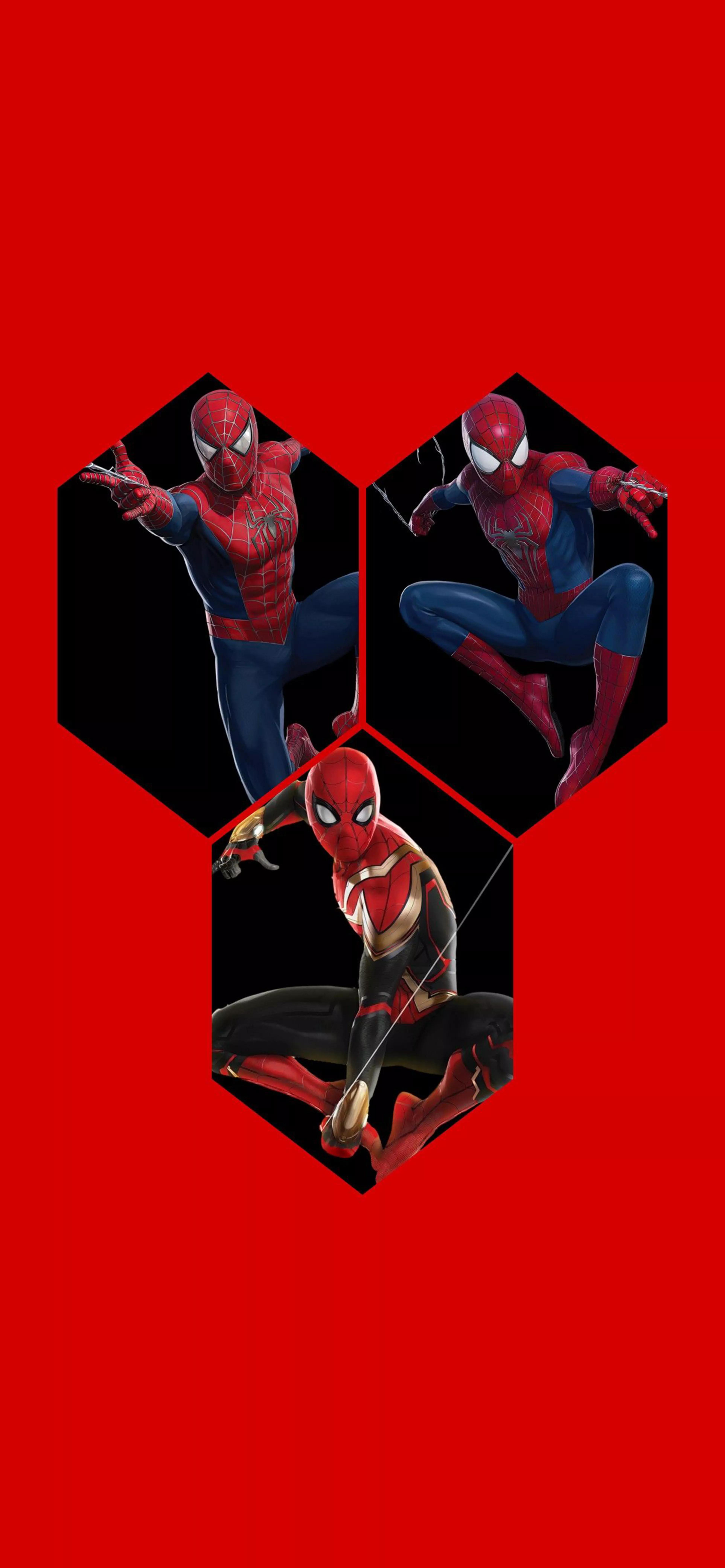 第24期漫威壁纸|蜘蛛侠三代同框高清壁纸