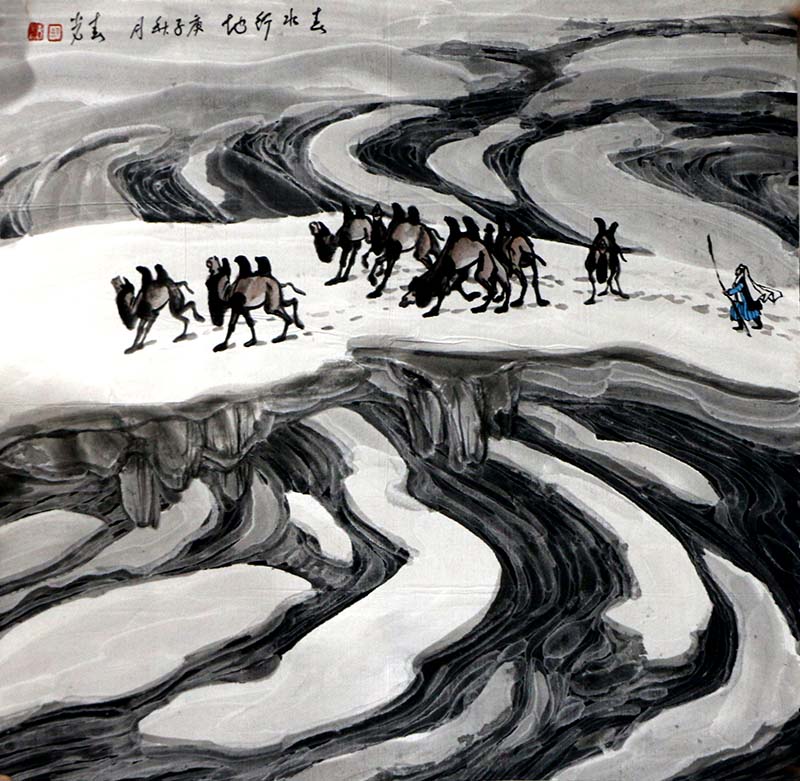 取象边塞 没骨传情—赏读首都师范大学美术学院教授舒春光作品有感