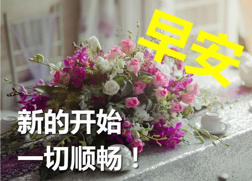 周二早上好祝福语，真心祝福朋友一生平安 祝你开心、早安愉快图片