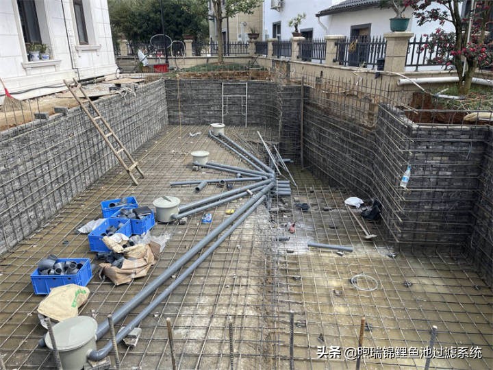 煦瑞生态水如何把拆除的旧池建造成标杆鱼池？鱼池过滤系统揭秘