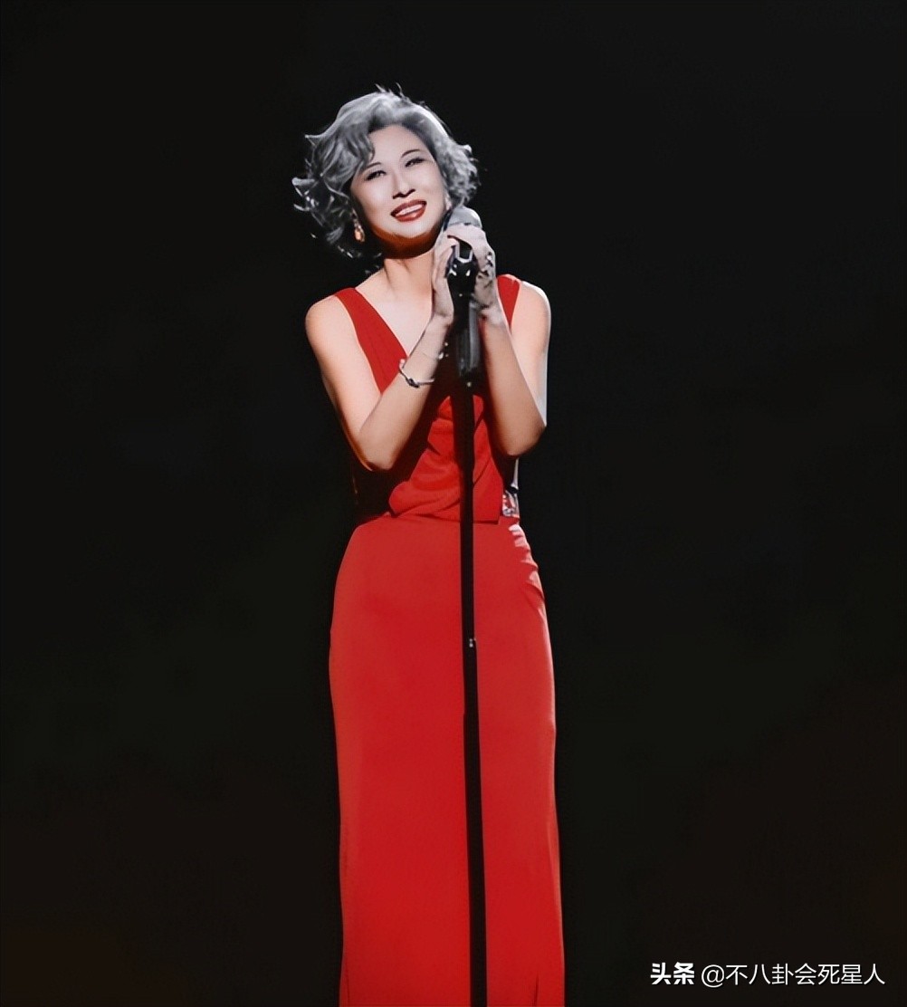 5位女星现状，叶倩文银发红裙造型上综艺，潘虹膝下无子皈依佛门