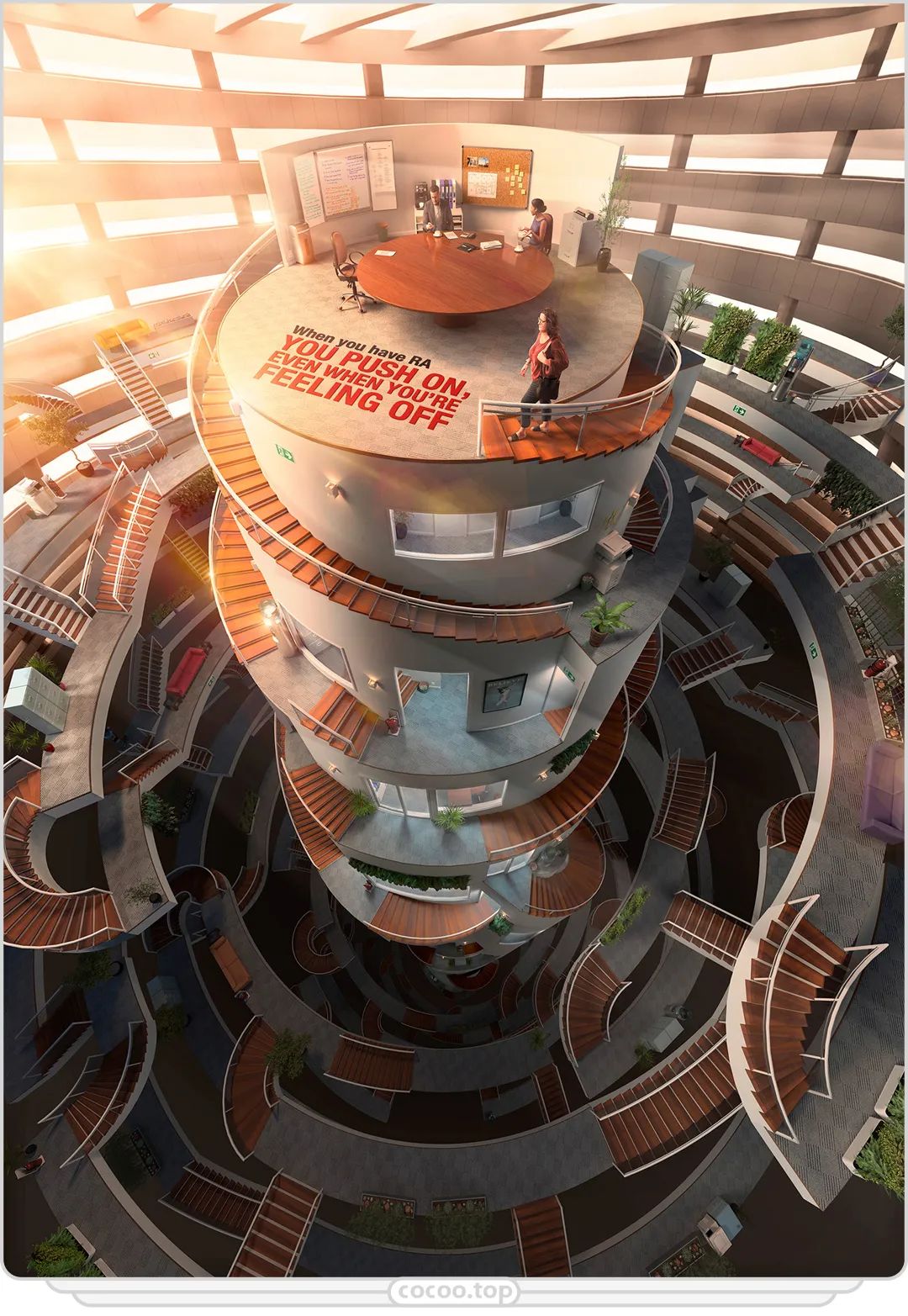 矛盾空间是图形设计中特殊的技巧,和前面的正负空间有一定的关系,都是