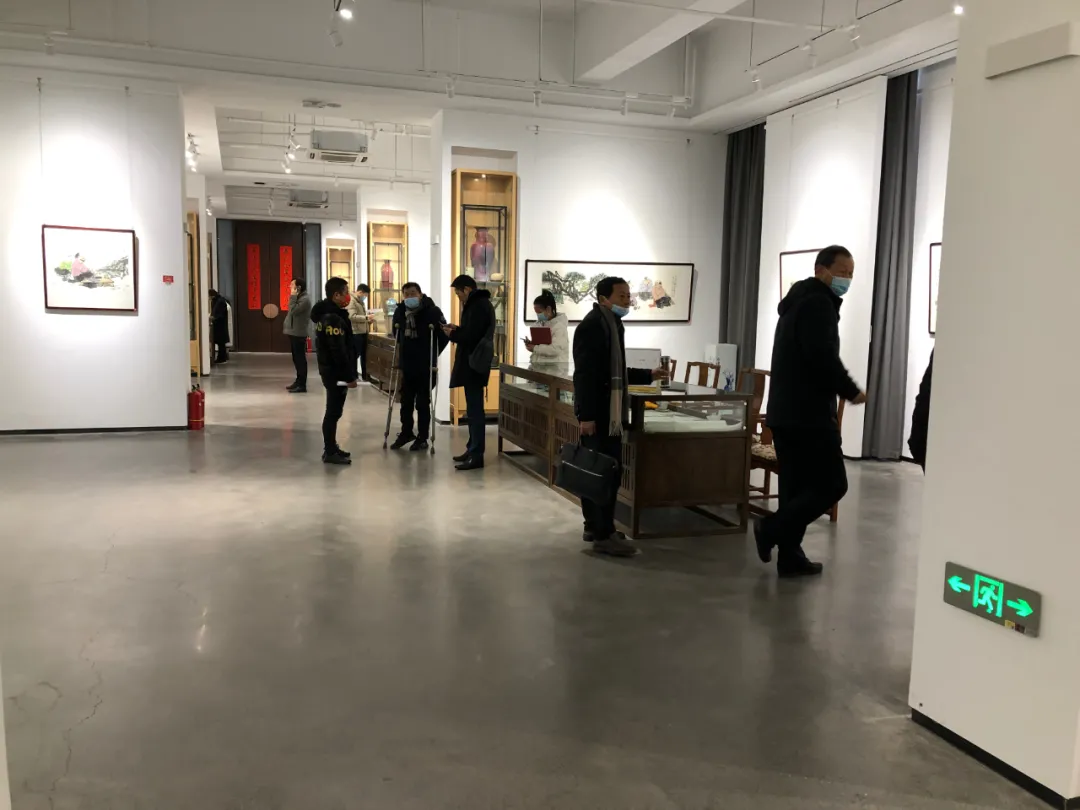 “境由心造——中國畫名家小品展”在江蘇鹽城現代美術館舉行