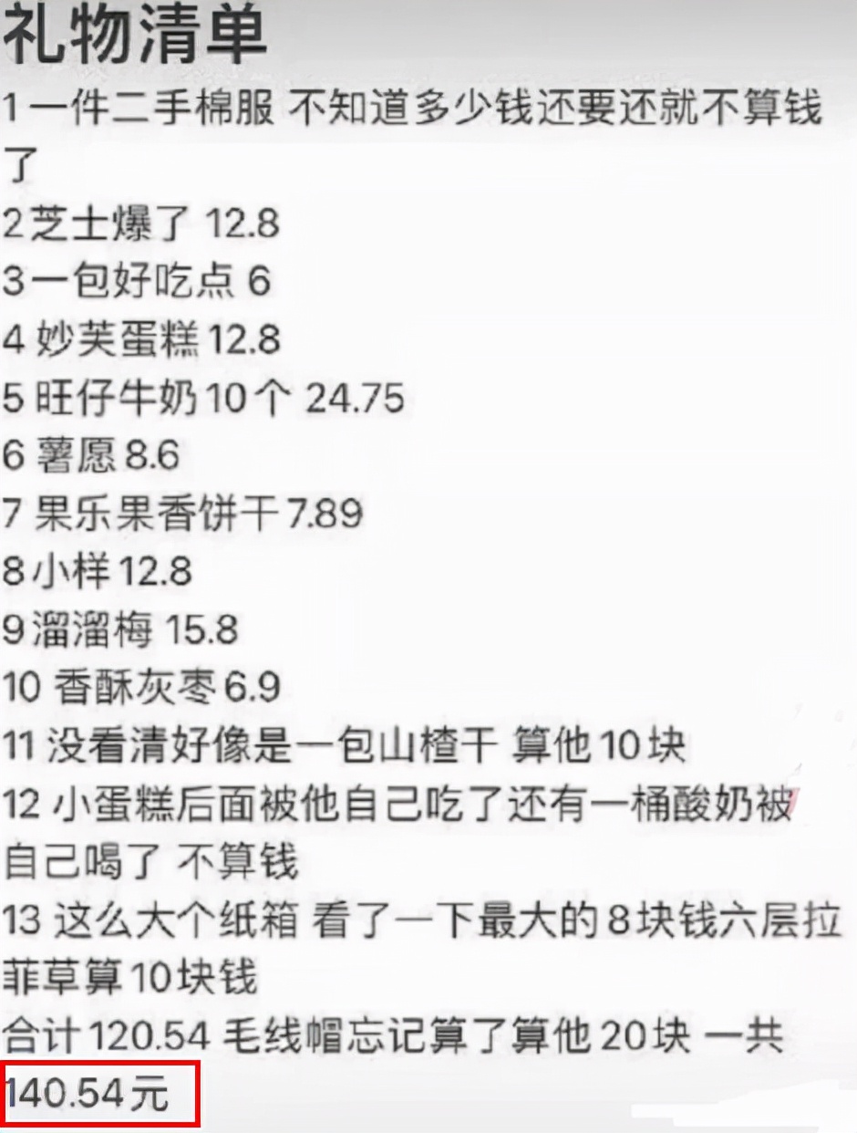 一男大学生给女友的6周年礼物，竟然是2手衣服，还是顺丰到付