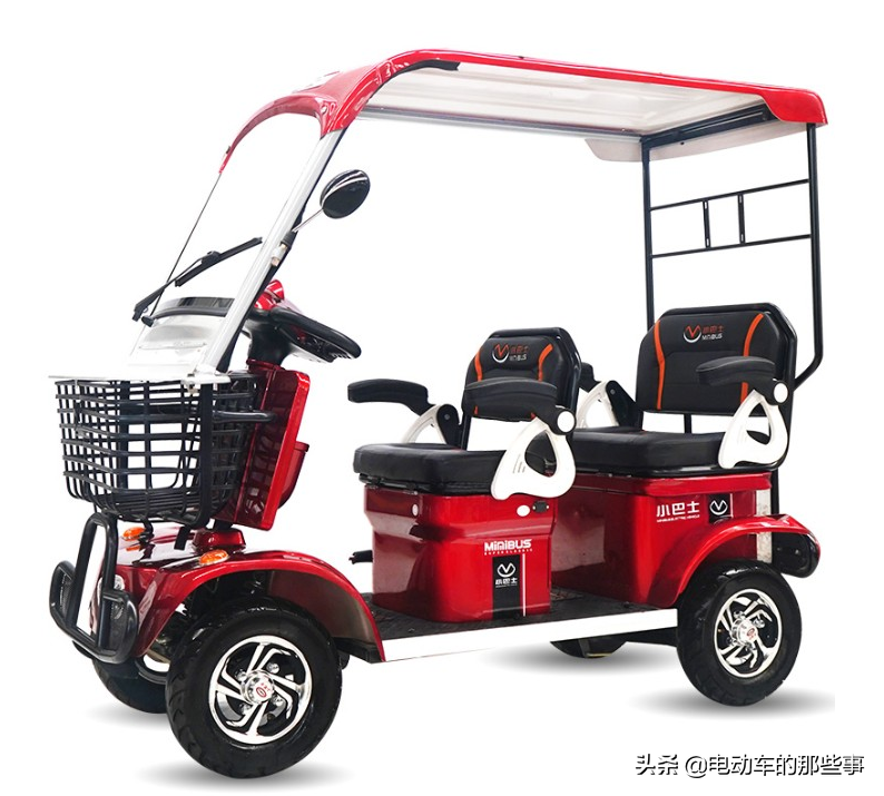 2款休閒助力四輪車,帶雨棚,最低6000元,適合60~85歲老年人代步