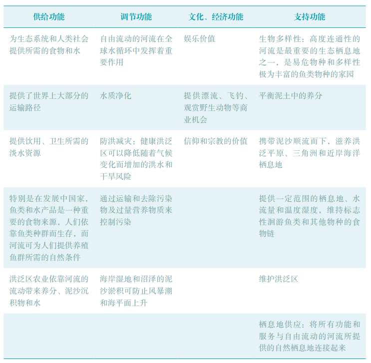 從源頭到河口 | 自由流淌河流的重要性以及洄游魚類的價(jià)值