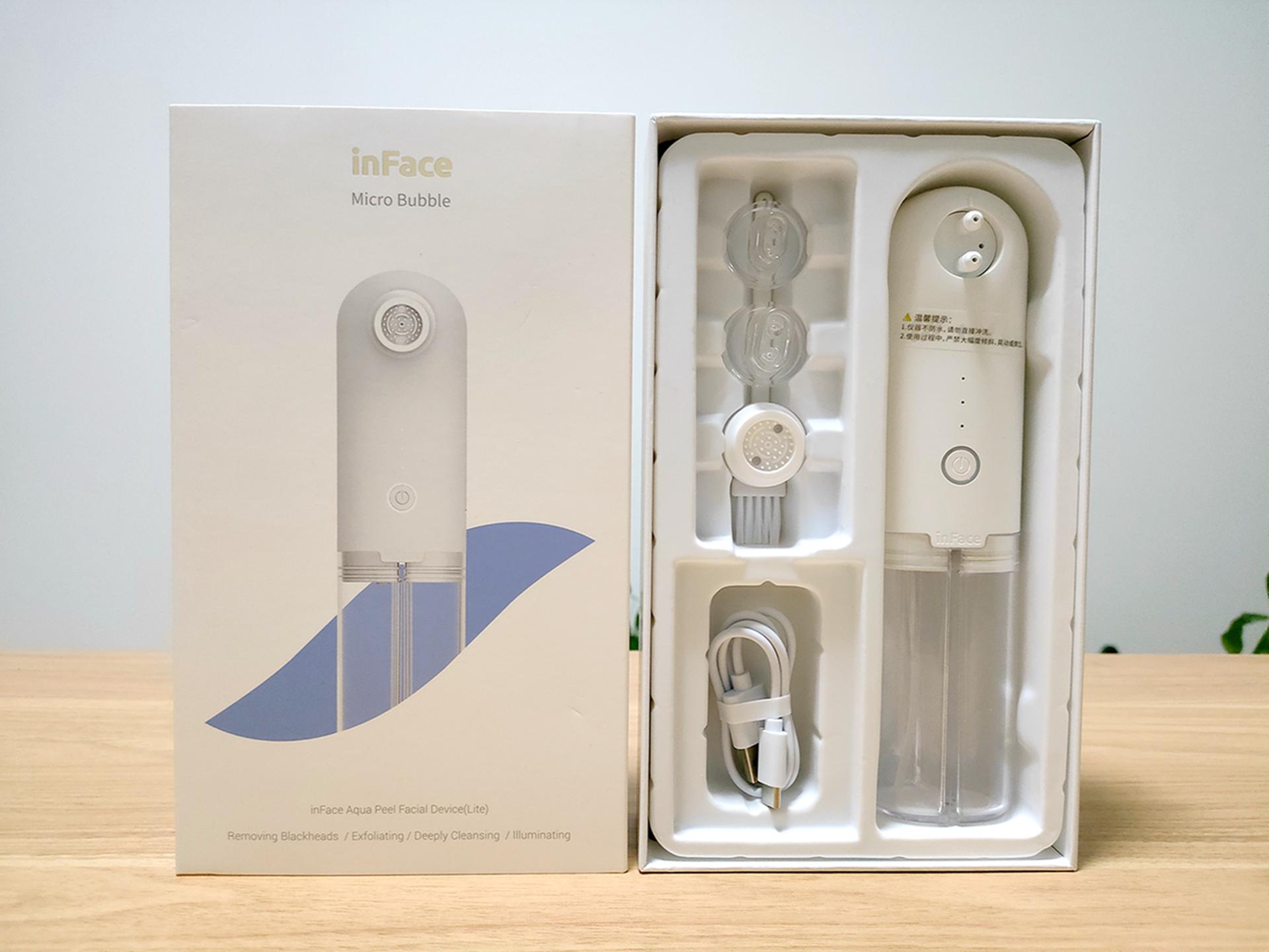 告别黑头烦恼，效果一试便知，inFace 超微小气泡黑头仪体验
