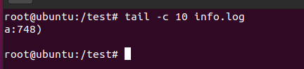 Linux命令学习——tail命令
