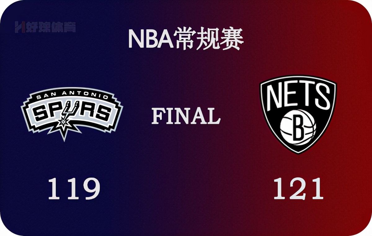 马刺vs篮网直播在线观看(01月10日 NBA常规赛 马刺vs篮网 全场录像)