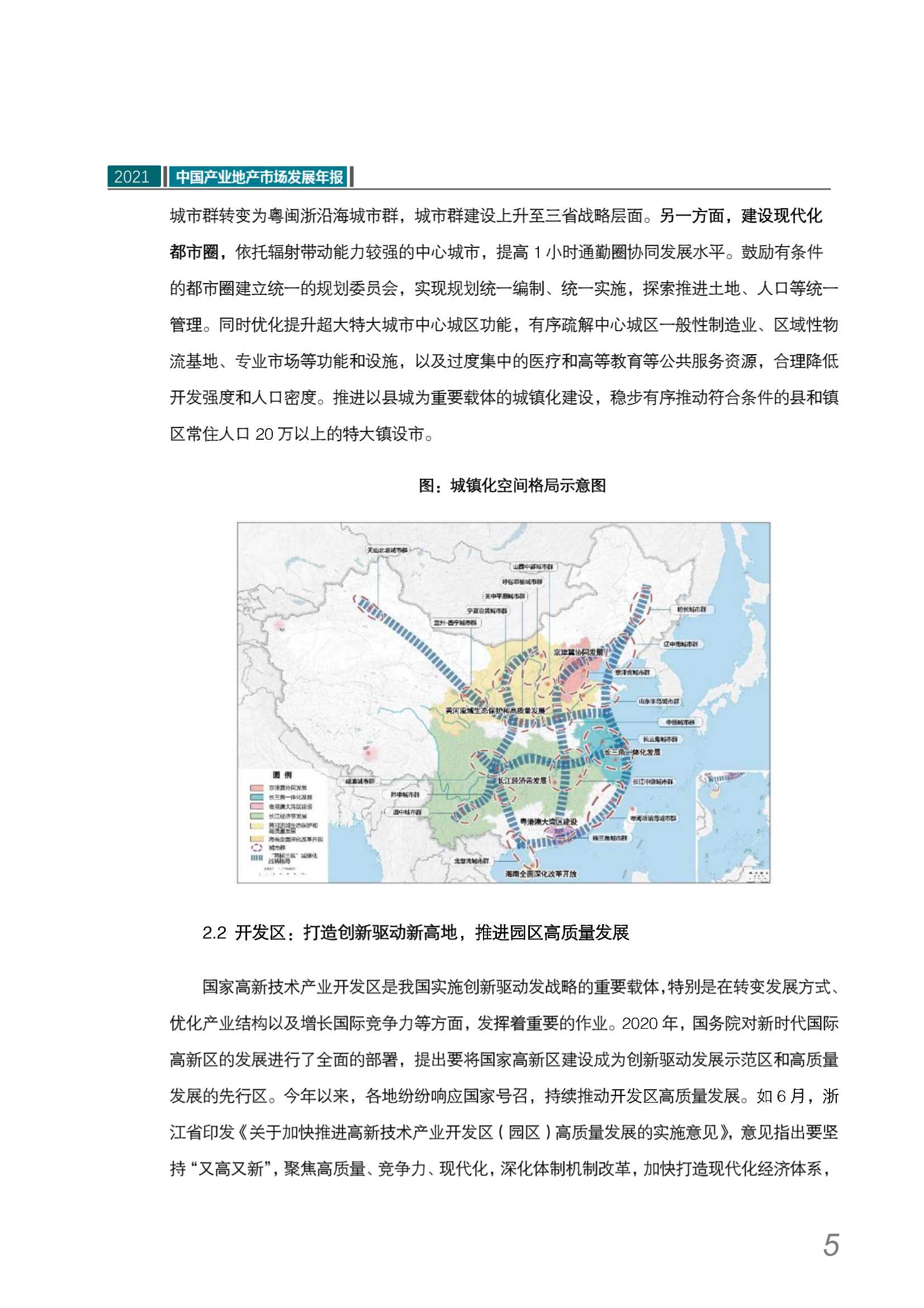 2021中国产业地产市场发展年报