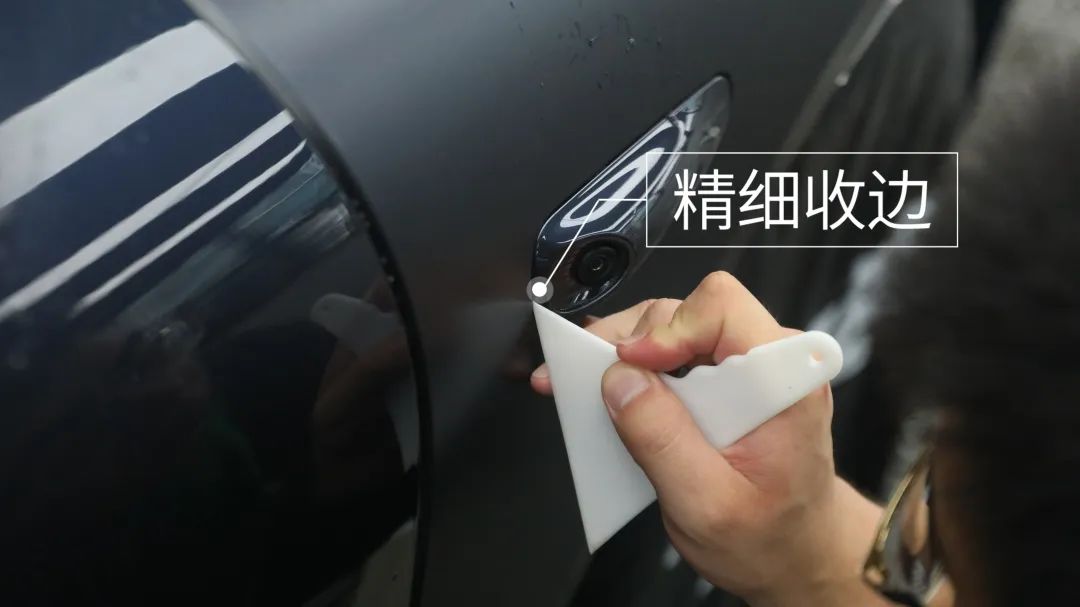 蔚来旗下高端旗舰车型ET7披装XPEL哑光隐形车衣