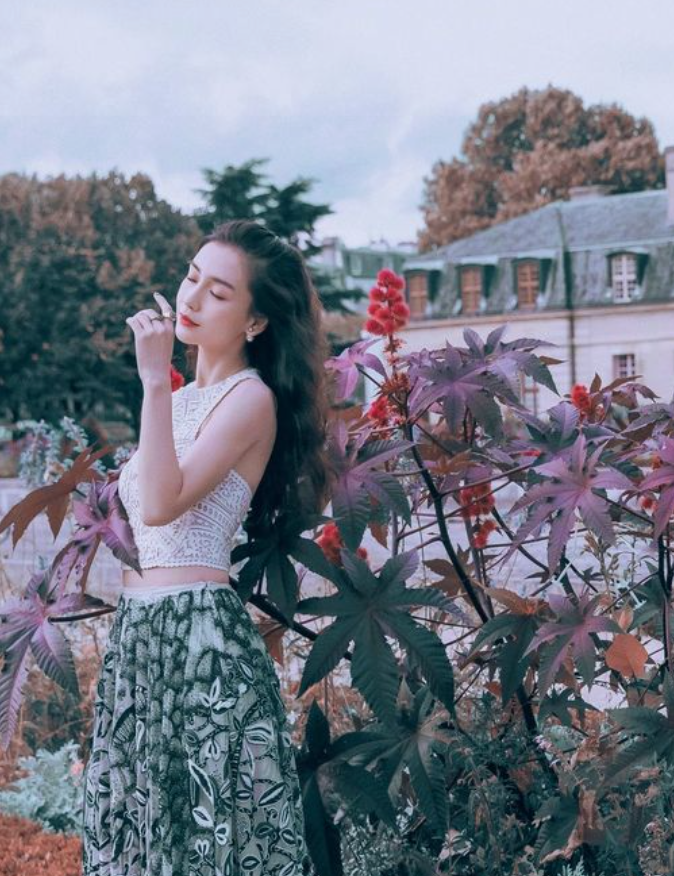 杨颖：邻家女孩的样子很美的