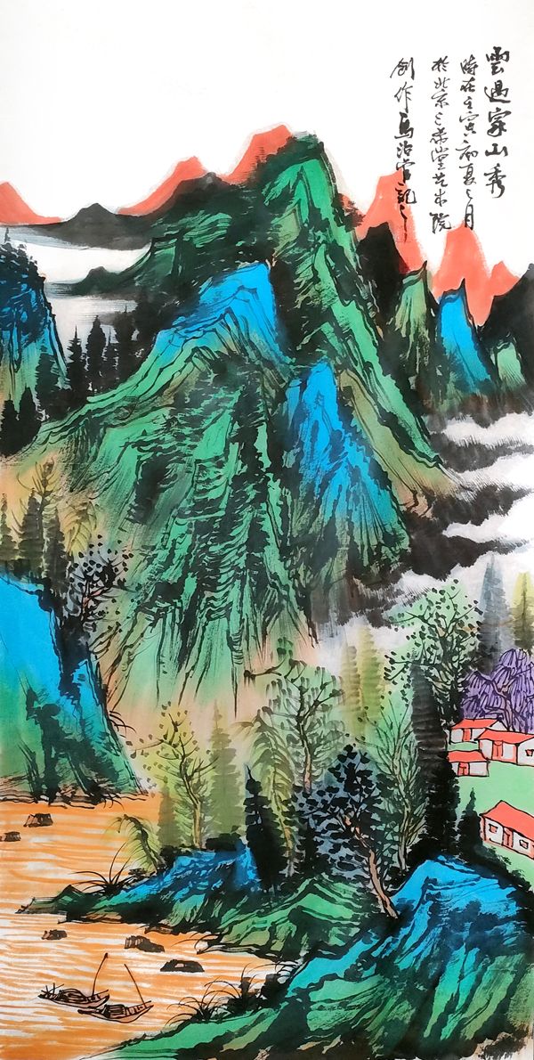 当代著名画家马治富作品欣赏