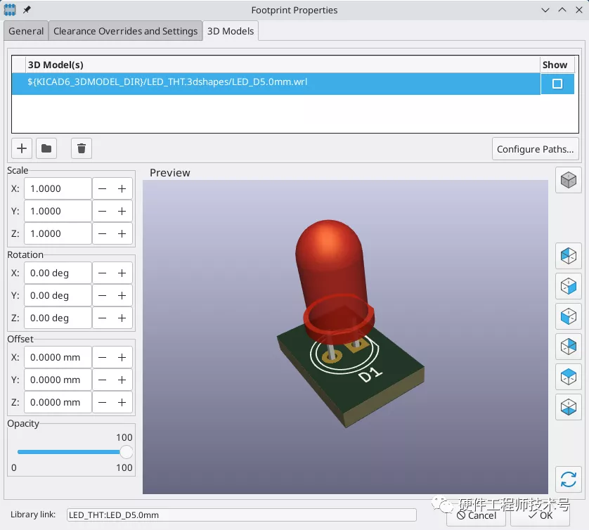 KiCad6.0入门教程（六）--自定义符号和封装