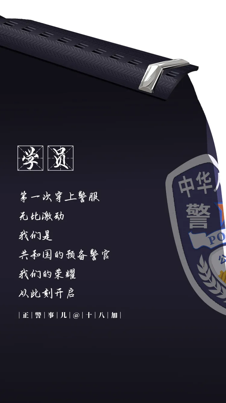 【警察节特刊】这些警衔，你戴到哪个了？
