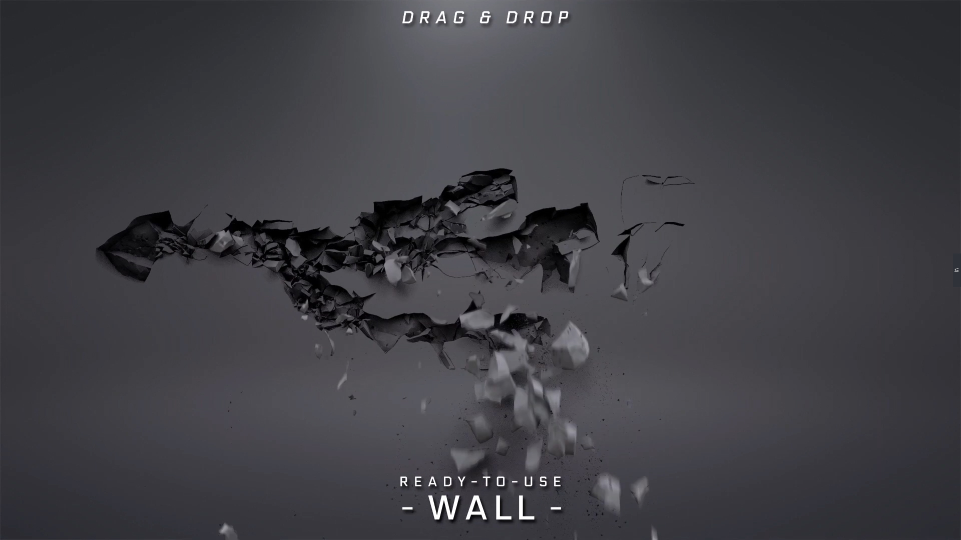 史诗级影视特效合成包90G下载，碎裂、坍塌、灾难、摧毁