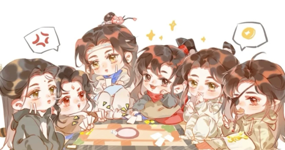 墨家三兄弟的小癖好,冰妹茶艺满分,蓝湛收藏癖,花城真文艺青年