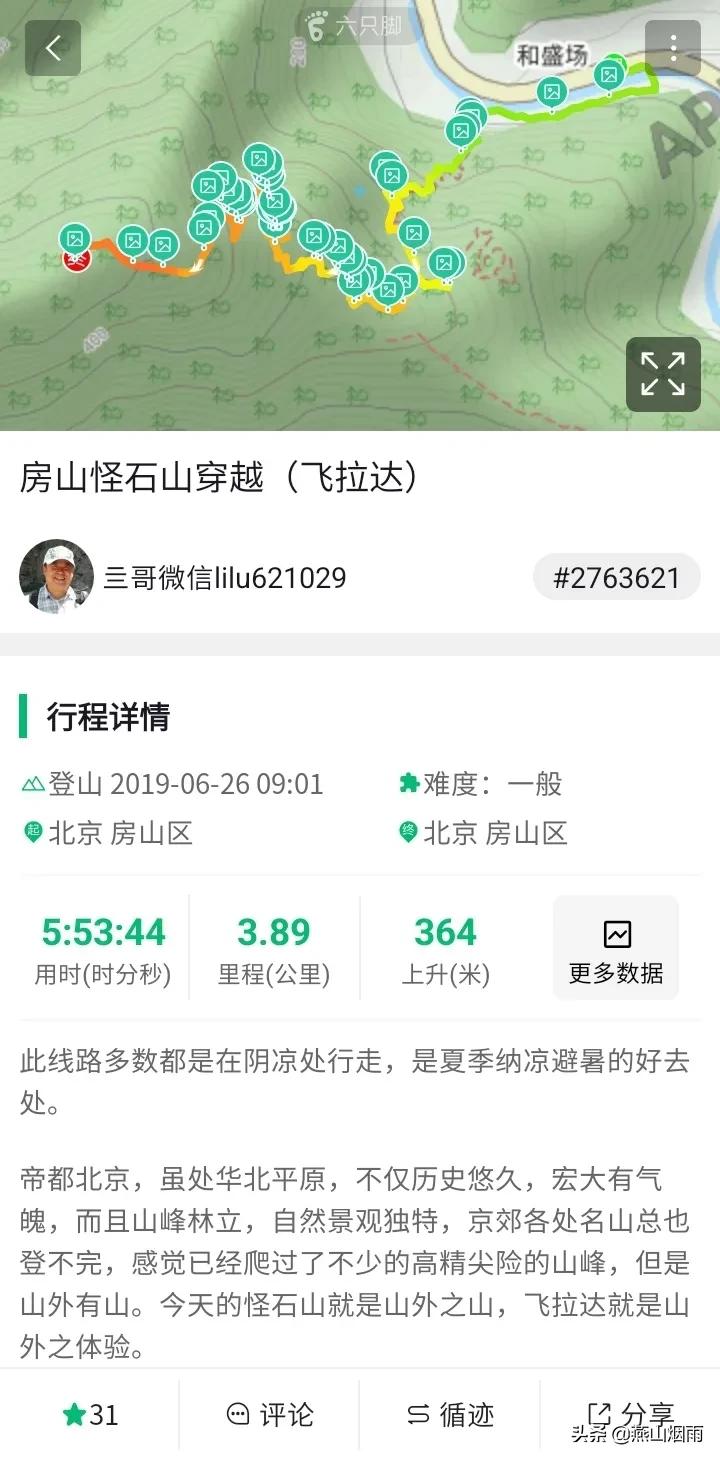 戶外徒步基本知識