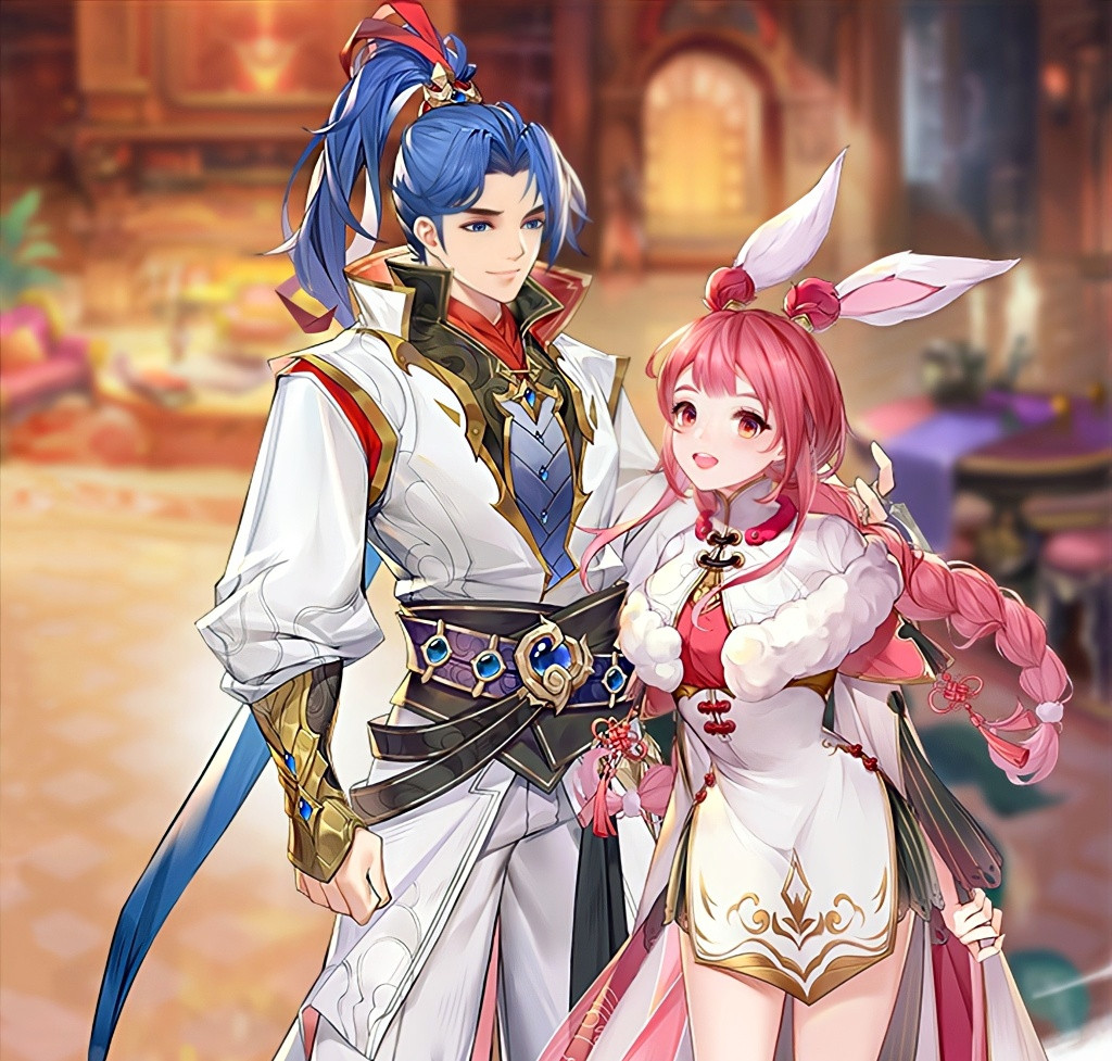 斗罗大陆小舞的图片(七怪新年换新装) - 赤虎壹号